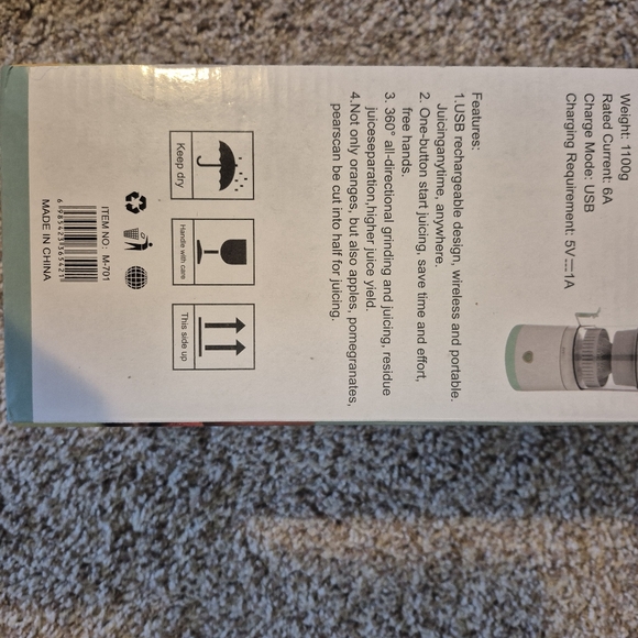 NIB Portable Automatic Multifunctional Juicer - Picture 7 of 11